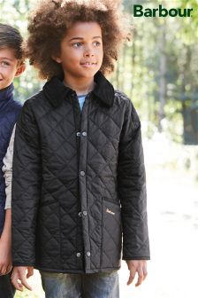 barbour boys coat
